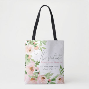 DE AFSTUDEREN ZWARE WATERVERF TOTE BAG