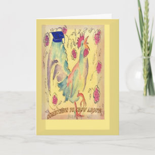 De afstuderenaankondiging van de Rozen van de haan Aankondiging