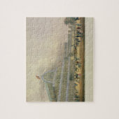 De aftakking van het Kristalpaleis van de Princ Legpuzzel (Verticaal)