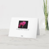 De aftappende Lege Wenskaarten van het Hart Kaart (Achterkant)