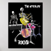 De afterlife ROCKS. Poster (Voorkant)