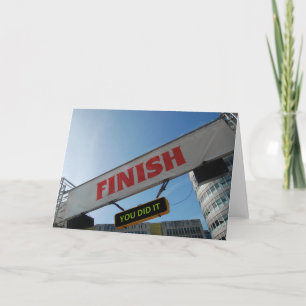 De Afwerker van Triathlon of van de Marathon Kaart