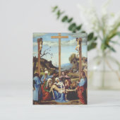 De afzetting van Jezus Christus Briefkaart (Staand voorkant)