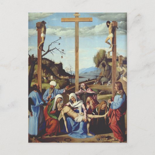 De afzetting van Jezus Christus Briefkaart (Voorkant)
