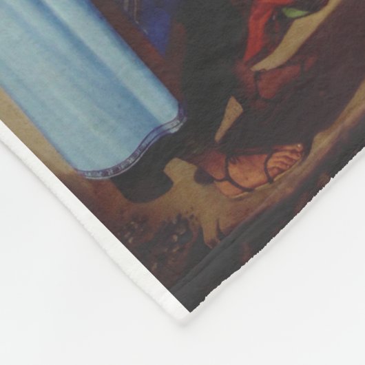 De afzetting van Jezus Christus Fleece Deken (Hoek)