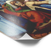 De afzetting van Jezus Christus Foto Afdruk (Hoek)