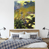 De Agapanthus Canvas Afdruk (Insitu (Slaapkamer))