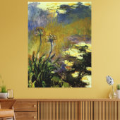 De Agapanthus Canvas Afdruk (Insitu (Woonkamer))