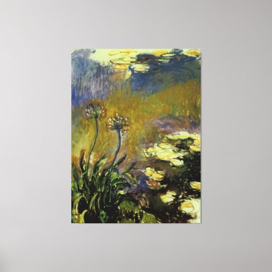 De Agapanthus Canvas Afdruk (Voorkant)