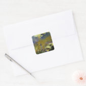 De Agapanthus Vierkante Sticker (Envelop)