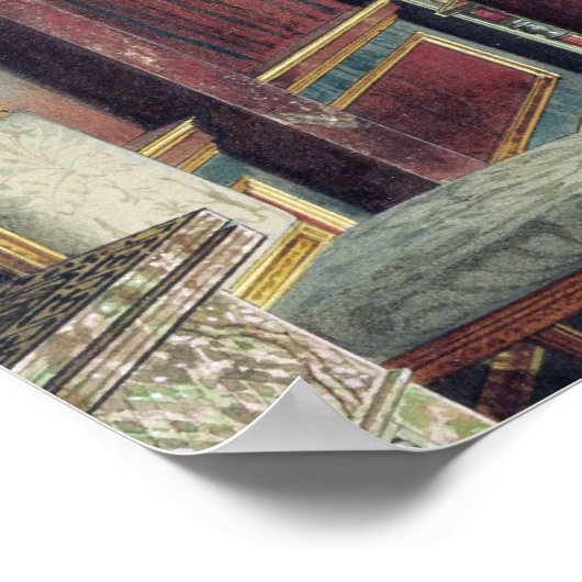 De Agate Room in het Catherine Palace Poster (Hoek)