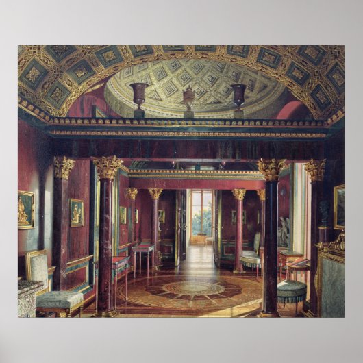 De Agate Room in het Catherine Palace Poster (Voorkant)