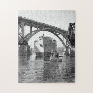 De Agawam onder Mendota Bridge 252 Legpuzzel