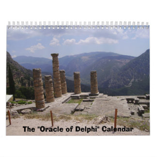 De agenda "Oracle of Delphi" Kalender