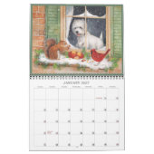 De agenda van Artful Westie 2016 Kalender (Jan 2027)