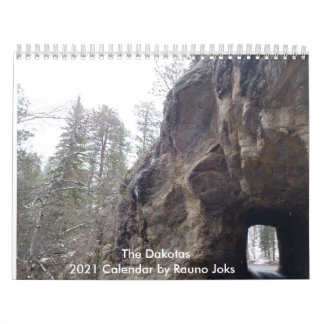 De agenda van Dakotas 2021 Kalender
