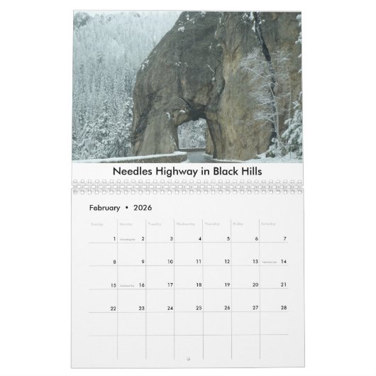 De agenda van Dakotas 2021 Kalender (Feb 2026)