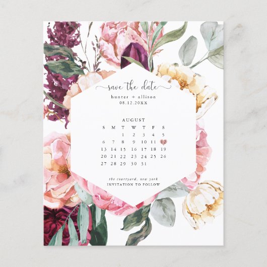 De Agenda van de begroting sparen de Datum | Annab Flyer (Voorkant)