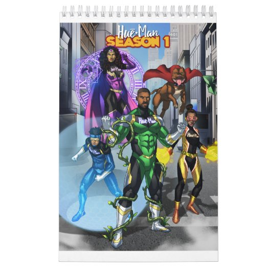 De agenda van de BLK Hero Kalender (Hoes)