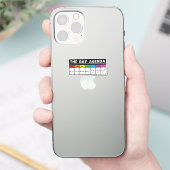 De agenda van de Gay - LGBT - Pride Sticker (Telefoon)