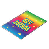 De agenda van de Gay Notitieboek (Linkerzijde)