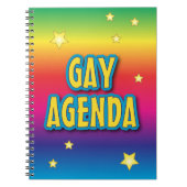 De agenda van de Gay Notitieboek (Voorkant)