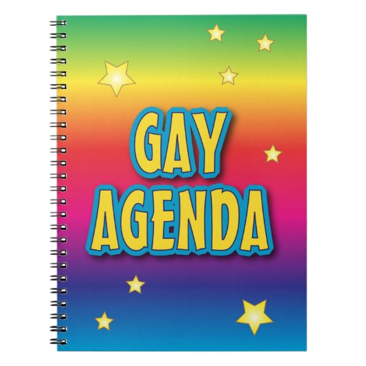 De agenda van de Gay Notitieboek (Voorkant)