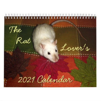 De agenda van de Rat Lover: 2019 Kalender