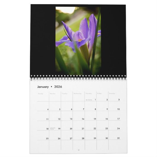 De agenda van het Floral Collectie 2012 Kalender (Jan 2026)