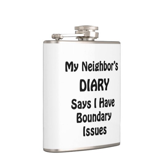 De agenda van mijn buur heupfles (Rechts)