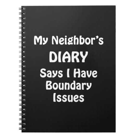 De agenda van mijn buur notitieboek (Voorkant)