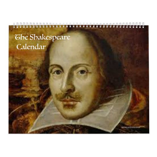De agenda van Shakespeare Kalender (Hoes)
