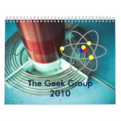 De agenda voor de geek-groep kalender (Hoes)