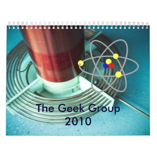 De agenda voor de geek-groep kalender (Hoes)