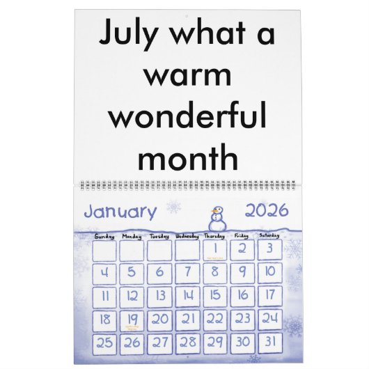 De agenda voor het gedicht kalender (Jan 2026)