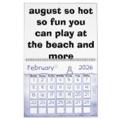 De agenda voor het gedicht kalender (Feb 2026)