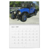 De agenda voor klassieke auto's kalender (Mar 2027)