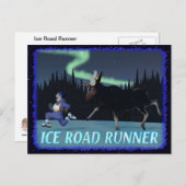 De Agent van de Weg van het ijs Briefkaart (Voorkant / Achterkant)