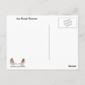 De Agent van de Weg van het ijs Briefkaart (Achterkant)