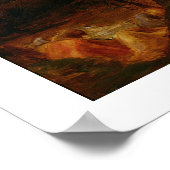 De Agony in de tuin, 1858 (olie op het paneel) Poster (Hoek)