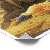 De Agony in de tuin. c 1460 Poster (Hoek)