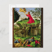 De Agony in de tuin, c.1500 Briefkaart (Voorkant / Achterkant)