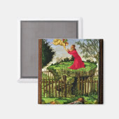 De Agony in de tuin, c.1500 Magneet (Voorkant / Achterkant)
