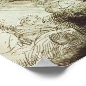 De Agony in de tuin Poster (Hoek)