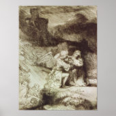 De Agony in de tuin Poster (Voorkant)