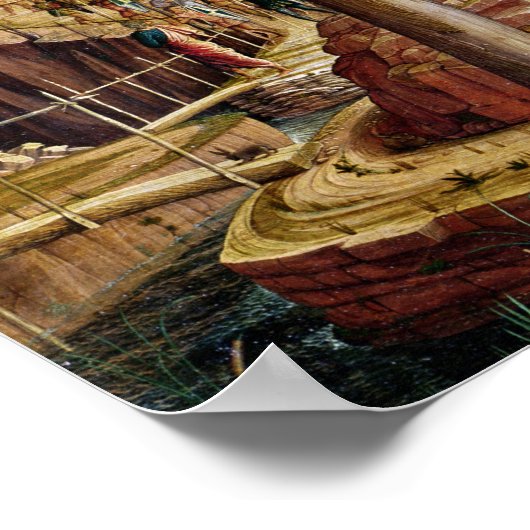 De Agony in de tuin Poster (Hoek)