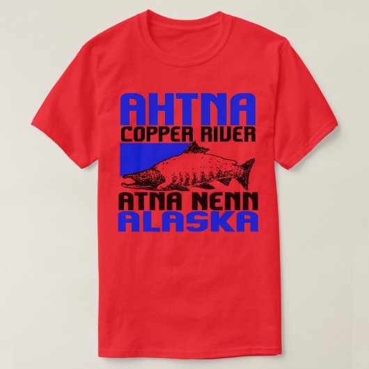 De AHTNA COPPER RIVER T-shirt (Design voorkant)
