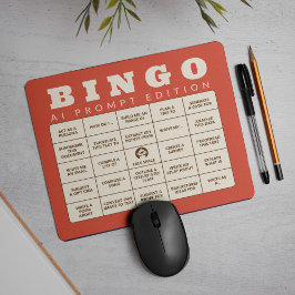 De AI Bingo - Directe editie - Maak je eigen Muismat
