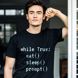 De AI-codering T-shirt