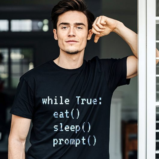 De AI-codering T-shirt